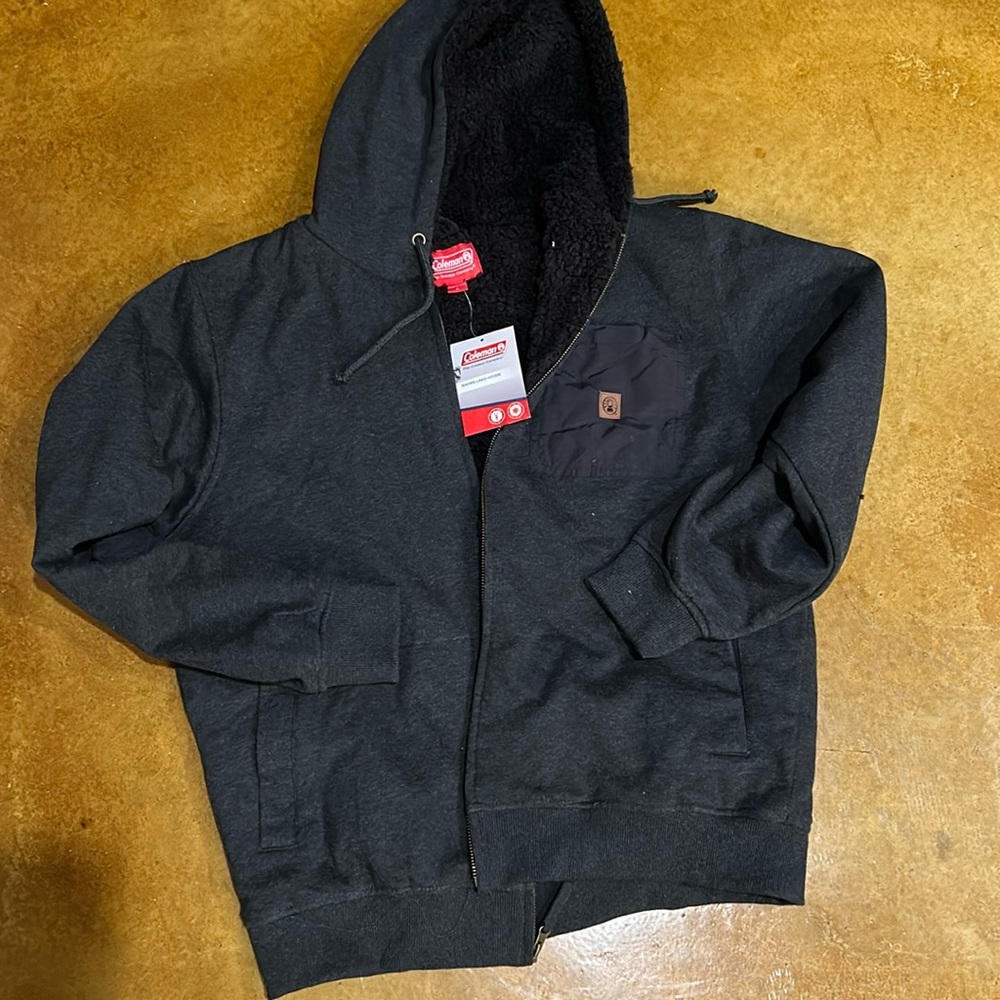 Men’s new w tags Coleman fleece lined jacket